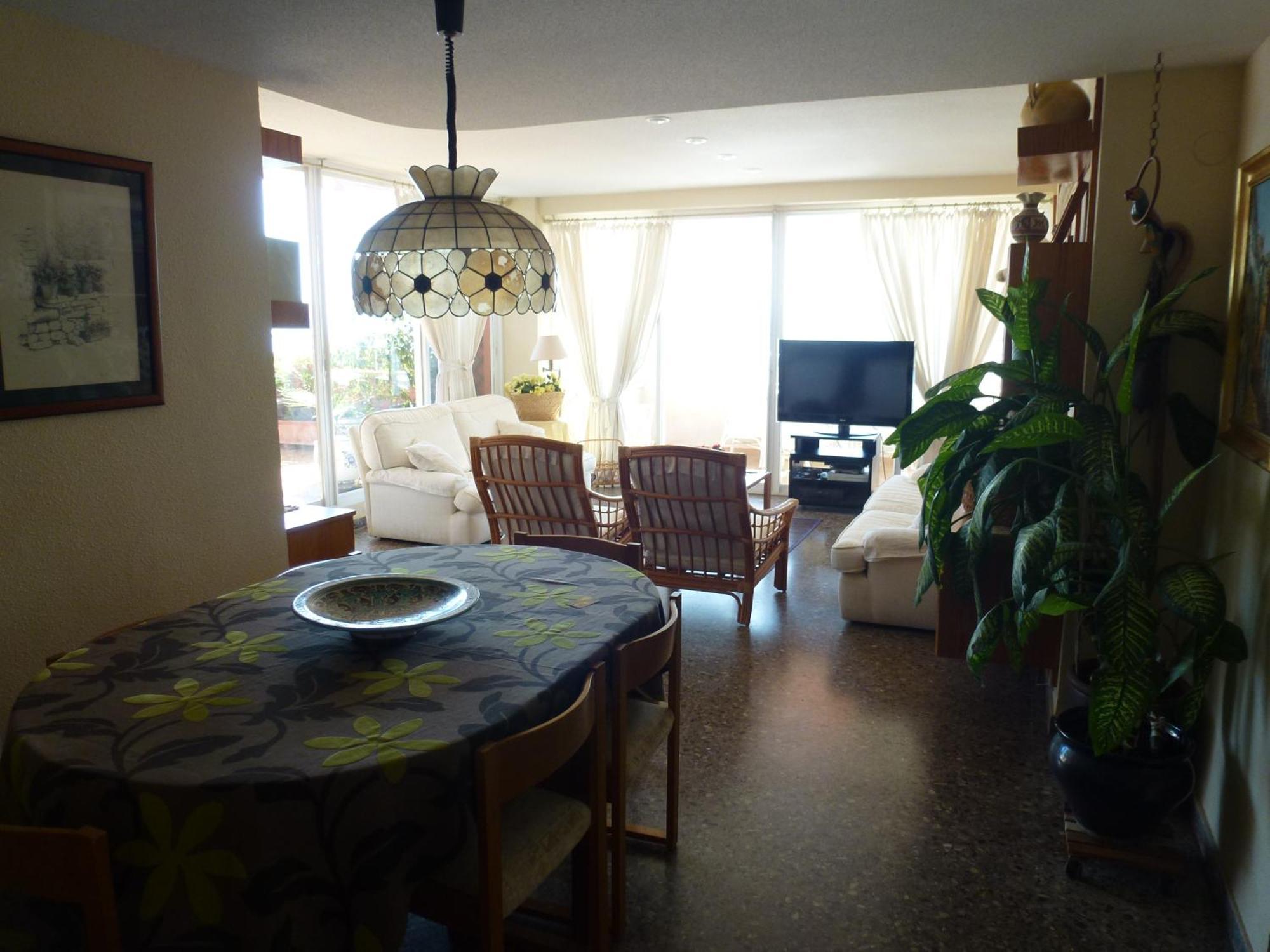 Ferienwohnung Espectacular Terraza Y Vistas En 1A Linea De Playa Cullera Exterior foto
